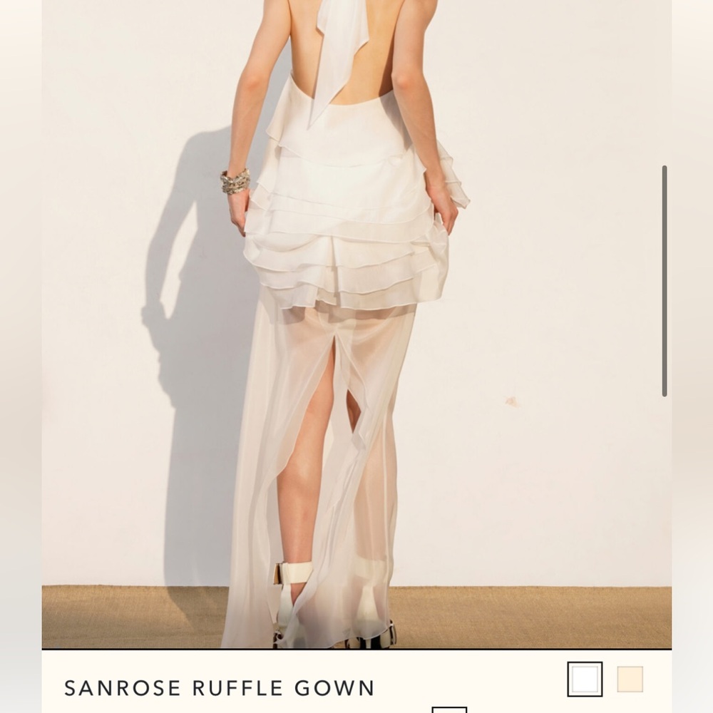 Sanrose Ruffle Gown - Picture 3 of 6